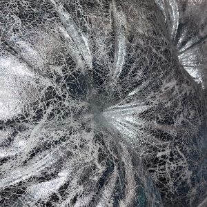 Dormify silver metallic cushioned headboard